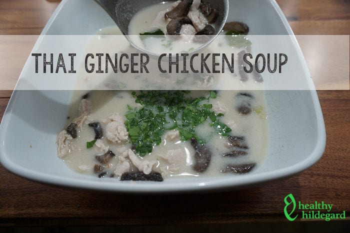 Thai Ginger Chicken Soup