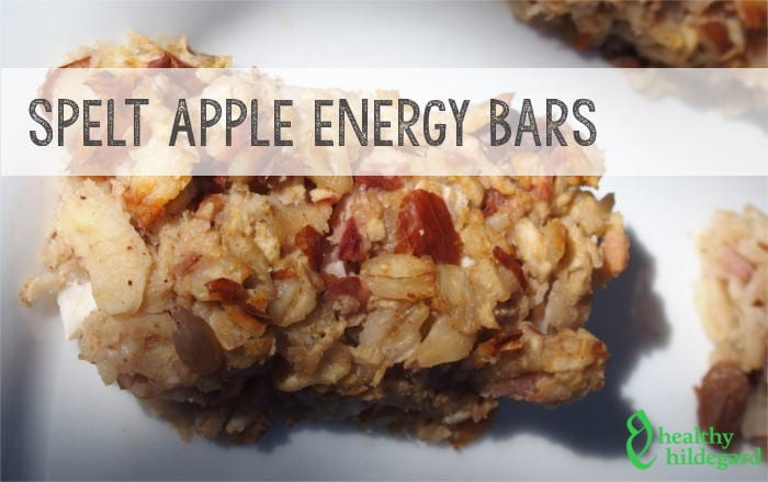 Hildegard of Bingen Apple Energy Bars