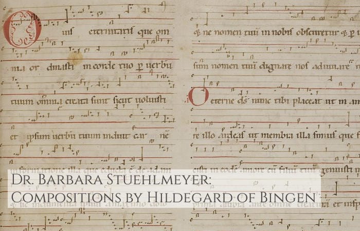 Compositions by Hildegard of Bingen stuehlmyer