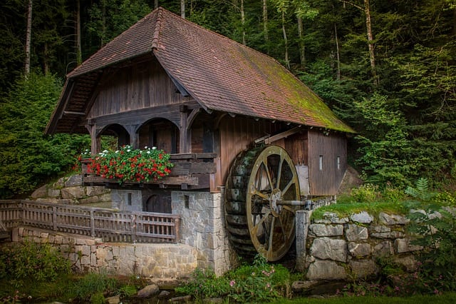 spelt flour water mill