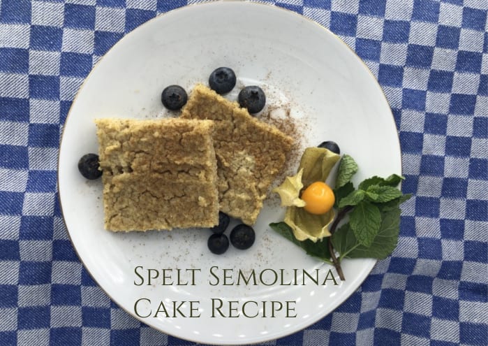 Spelt Semolina Cake Recipe