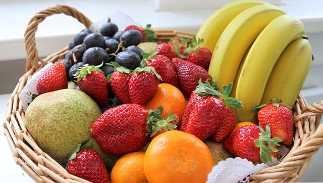 fruits and sugar